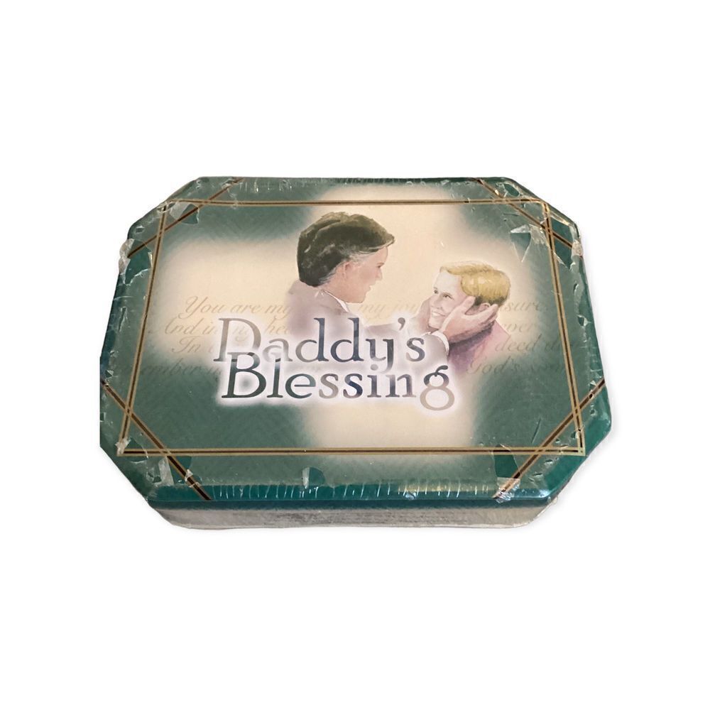 Daddy’s Blessing Keepsake Tin Candle Book